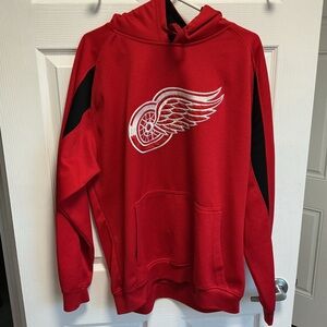 NHL Detroit Red Wings Logo Men's Hoodie Sz XL
